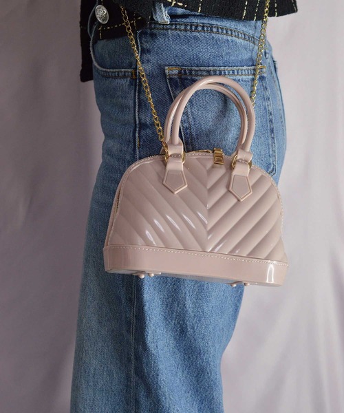 BROTHERHOOD（ブラザーフッド）の「【eY】Candy Dome mini Bag（ハンドバッグ・レディース・ホワイト/イエロー/ブラック/ピンク/ベージュ・FREE）」の21枚目の写真
