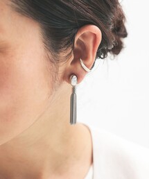 Demi-Luxe BEAMS | オーバル タッセル イヤリング(イヤリング)