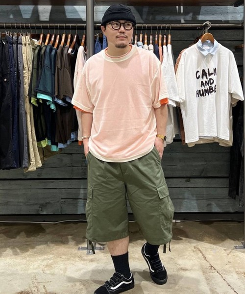 niko and...(ニコアンド)の「シアーレイヤードTシャツ(Tシャツ/カットソー・メンズ・ネイビー/ブラウン/その他6/ブラック・MEDIUM/LARGE)」の6枚目の写真