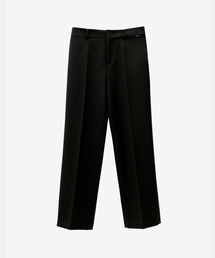 WOMENS YUJI SIGNATURE TROUSERS BLACK