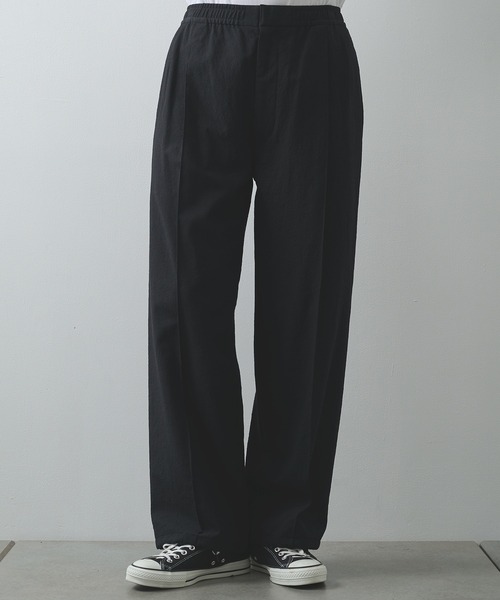 Product Twelve（プロダクトトゥエルブ）の「【Product Twelve/プロダクトトゥエルブ】Techno Wool Sleeping Trousers（スラックス・メンズ・ブラウン/ブラック・2/1）」の2枚目の写真