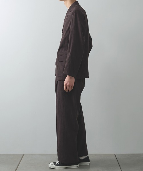 Product Twelve（プロダクトトゥエルブ）の「【Product Twelve/プロダクトトゥエルブ】Techno Wool Sleeping Trousers（スラックス・メンズ・ブラウン/ブラック・2/1）」の15枚目の写真