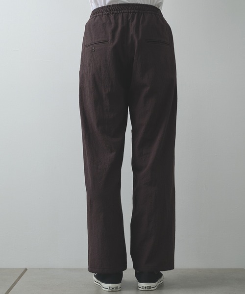 Product Twelve（プロダクトトゥエルブ）の「【Product Twelve/プロダクトトゥエルブ】Techno Wool Sleeping Trousers（スラックス・メンズ・ブラウン/ブラック・2/1）」の18枚目の写真