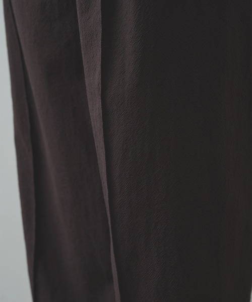 Product Twelve（プロダクトトゥエルブ）の「【Product Twelve/プロダクトトゥエルブ】Techno Wool Sleeping Trousers（スラックス・メンズ・ブラウン/ブラック・2/1）」の21枚目の写真