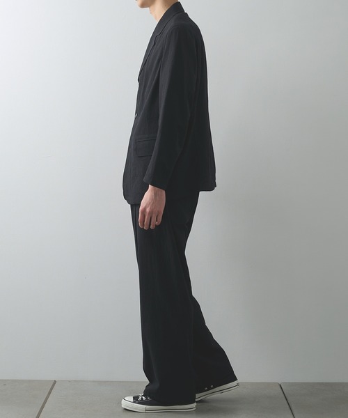Product Twelve（プロダクトトゥエルブ）の「【Product Twelve/プロダクトトゥエルブ】Techno Wool Sleeping Trousers（スラックス・メンズ・ブラウン/ブラック・2/1）」の5枚目の写真