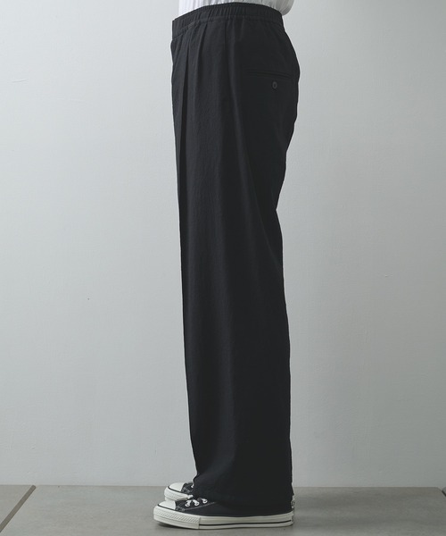 Product Twelve（プロダクトトゥエルブ）の「【Product Twelve/プロダクトトゥエルブ】Techno Wool Sleeping Trousers（スラックス・メンズ・ブラウン/ブラック・2/1）」の7枚目の写真