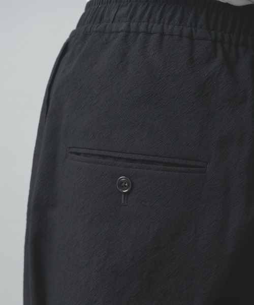 Product Twelve（プロダクトトゥエルブ）の「【Product Twelve/プロダクトトゥエルブ】Techno Wool Sleeping Trousers（スラックス・メンズ・ブラウン/ブラック・2/1）」の12枚目の写真