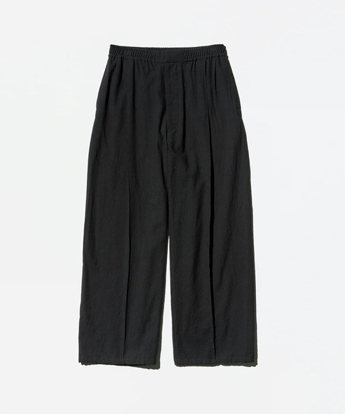 Product Twelve（プロダクトトゥエルブ）の「【Product Twelve/プロダクトトゥエルブ】Techno Wool Sleeping Trousers（スラックス・メンズ・ブラウン/ブラック・2/1）」の3枚目の写真