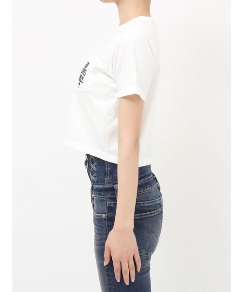 GYDA(ジェイダ)の「GOD LOVES UGLY.ポケットTシャツ(Tシャツ/カットソー・レディース・ブラック/オフホワイト・FREE)」の19枚目の写真