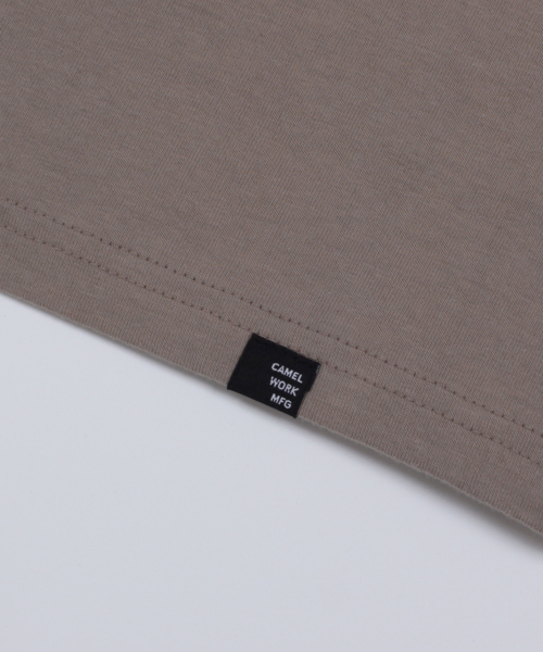 CAMEL WORK(キャメルワーク)の「ダイヤロゴ半袖Tシャツ(モカ)(Tシャツ/カットソー・メンズ・その他・X-LARGE/LARGE/MEDIUM)」の7枚目の写真