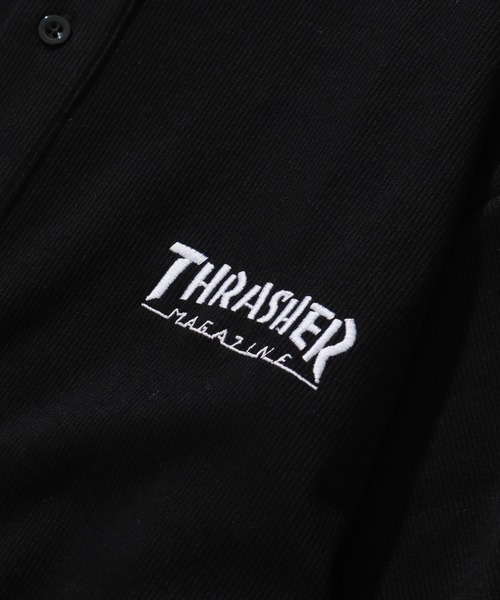 THRASHER(スラッシャー)の「【THRASHER/スラッシャー】ワンポイント刺繍 ヘンリーネックTシャツ(Tシャツ/カットソー・メンズ・ホワイト/ブラック/グレー・S/L/M)」の15枚目の写真