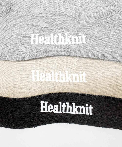 ITEMS URBANRESEARCH(アイテムズ アーバンリサーチ)の「Healthknit ペナント刺繍 ソックス3P(ソックス/靴下・メンズ・その他1・-)」の7枚目の写真