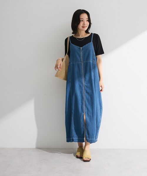 Green　Parks（グリーンパークス）の「【2SET】ポーチチャーム付き雑材トートバッグ（トートバッグ・レディース・ブラック/ベージュ・FREE）」の6枚目の写真