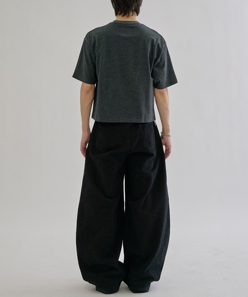 EPNK(イーピーエヌケー)の「Symbol applique Tee / シンボルアップリケT(Tシャツ/カットソー・メンズ・ブラック/ホワイト・SMALL/MEDIUM/LARGE)」の20枚目の写真