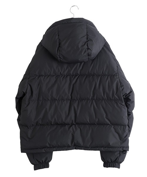 FIRST DOWN（ファーストダウン）の「FIRST DOWN / ファーストダウン：Bubble Down JKT Hood Short：F942111[AST]（ダウンジャケット/コート・メンズ・ブラック・XL/L/M）」の2枚目の写真