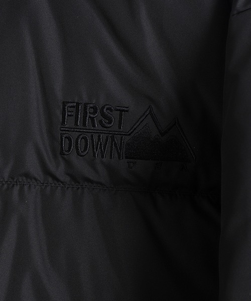 FIRST DOWN（ファーストダウン）の「FIRST DOWN / ファーストダウン：Bubble Down JKT Hood Short：F942111[AST]（ダウンジャケット/コート・メンズ・ブラック・XL/L/M）」の5枚目の写真