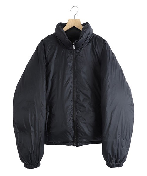 FIRST DOWN（ファーストダウン）の「FIRST DOWN / ファーストダウン：Bubble Down JKT Hood Short：F942111[AST]（ダウンジャケット/コート・メンズ・ブラック・XL/L/M）」の7枚目の写真