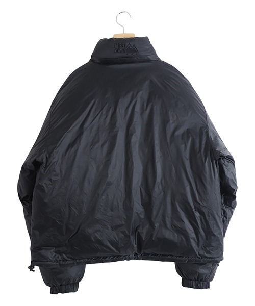 FIRST DOWN（ファーストダウン）の「FIRST DOWN / ファーストダウン：Bubble Down JKT Hood Short：F942111[AST]（ダウンジャケット/コート・メンズ・ブラック・XL/L/M）」の8枚目の写真