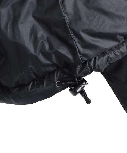 FIRST DOWN（ファーストダウン）の「FIRST DOWN / ファーストダウン：Bubble Down JKT Hood Short：F942111[AST]（ダウンジャケット/コート・メンズ・ブラック・XL/L/M）」の9枚目の写真