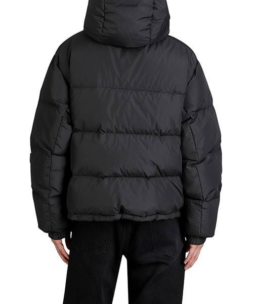 FIRST DOWN（ファーストダウン）の「FIRST DOWN / ファーストダウン：Bubble Down JKT Hood Short：F942111[AST]（ダウンジャケット/コート・メンズ・ブラック・XL/L/M）」の14枚目の写真