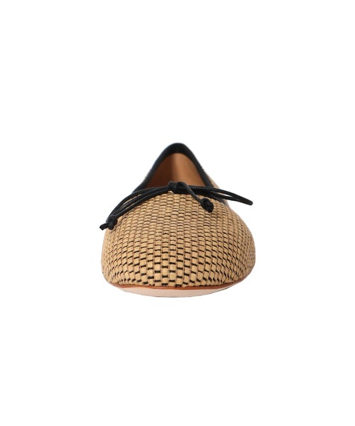 FABIO RUSCONI(ファビオルスコーニ)の「FABIO RUSCONI / rafia ballerina shoes(ファビオルスコーニ ラフィアバレエシューズ 764)(バレエシューズ・レディース・ベージュ・36)」の8枚目の写真