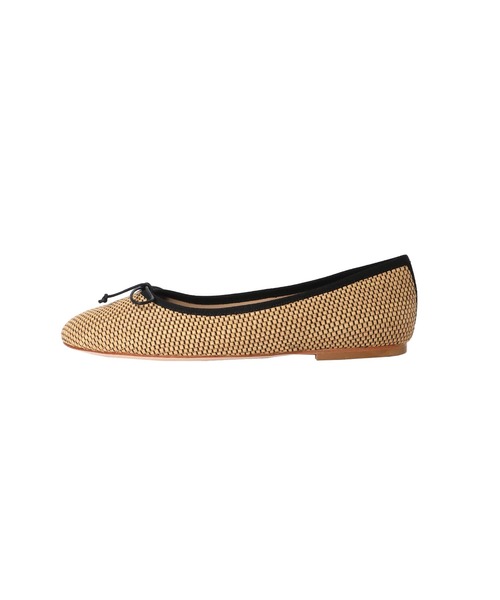 FABIO RUSCONI(ファビオルスコーニ)の「FABIO RUSCONI / rafia ballerina shoes(ファビオルスコーニ ラフィアバレエシューズ 764)(バレエシューズ・レディース・ベージュ・36)」の9枚目の写真