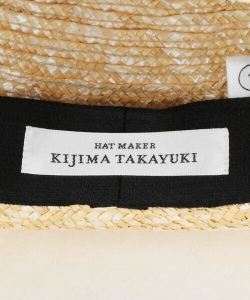 KIJIMA TAKAYUKI(キジマ タカユキ)の「<KIJIMA TAKAYUKI>ストロー ハット(ハット・レディース・ナチュラル・FREE)」の11枚目の写真