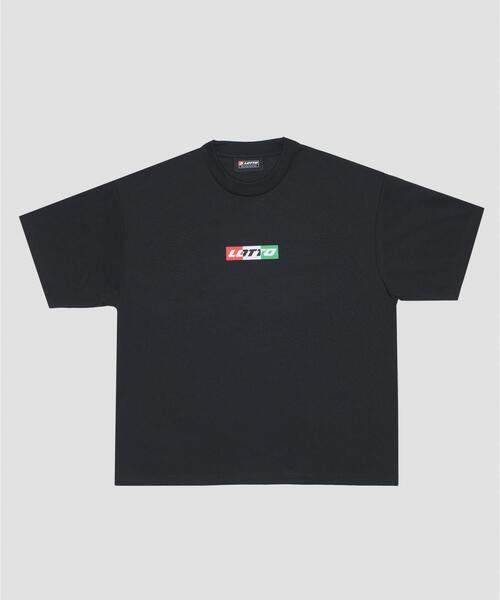 LOTTO(ロット)の「LOTTO ITALIAN LOGO SHORT-SLEEVE TECH T-SHIRTS(Tシャツ/カットソー・メンズ・グレー/ブラック/グリーン・XX-LARGE/X-LARGE/MEDIUM/LARGE)」の2枚目の写真