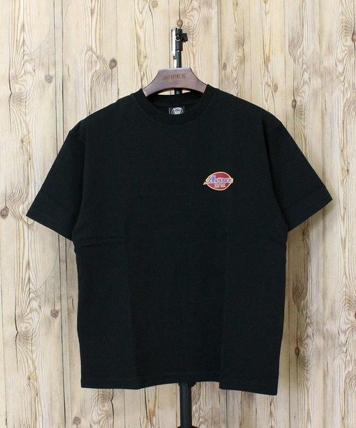 AVIREX(アヴィレックス)の「GOLD KICKOFF PUFF PRINT T-SHIRT(Tシャツ/カットソー・メンズ・ホワイト/ブラック・XXL/M/XL/L)」の7枚目の写真