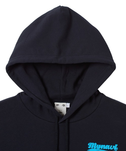 X-girl SPORTS(エックスガールスポーツ)の「MAI S WE FAN GOODS SWEAT HOODIE/マイナビ仙台レディース(スウェット・メンズ・グレー/ネイビー・SMALL/LARGE/X-LARGE/XX-LARGE/MEDIUM)」の15枚目の写真