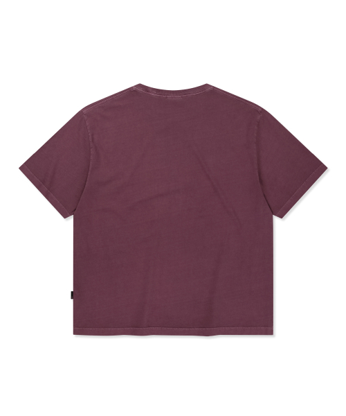 BROWNBREATH(ブラウンブレス)の「STAMP TAG PIGMENT TEE - BURGANDY(Tシャツ/カットソー・レディース・その他・SMALL/MEDIUM/LARGE/X-LARGE)」の9枚目の写真