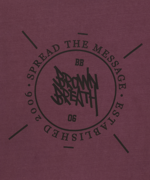 BROWNBREATH(ブラウンブレス)の「STAMP TAG PIGMENT TEE - BURGANDY(Tシャツ/カットソー・レディース・その他・SMALL/MEDIUM/LARGE/X-LARGE)」の7枚目の写真