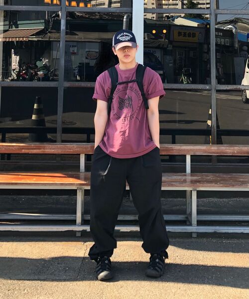 BROWNBREATH(ブラウンブレス)の「STAMP TAG PIGMENT TEE - BURGANDY(Tシャツ/カットソー・レディース・その他・SMALL/MEDIUM/LARGE/X-LARGE)」の8枚目の写真