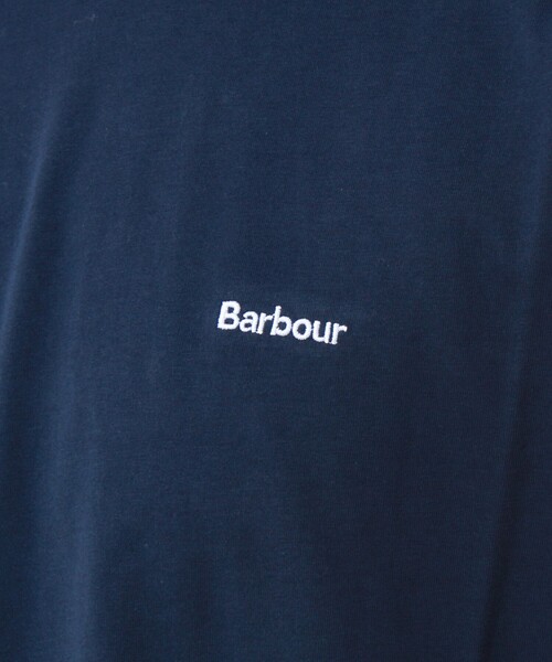 Barbour(バブアー)の「【BARBOUR/バブアー】LOGO OS T-SHIRT(Tシャツ/カットソー・メンズ・グレイッシュブルー/ホワイト/ネイビー/ブラック・40/38)」の16枚目の写真