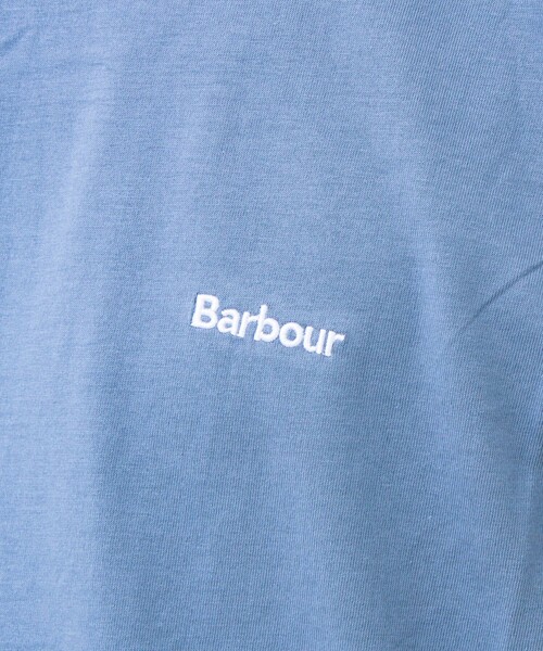 Barbour(バブアー)の「【BARBOUR/バブアー】LOGO OS T-SHIRT(Tシャツ/カットソー・メンズ・グレイッシュブルー/ホワイト/ネイビー/ブラック・40/38)」の21枚目の写真