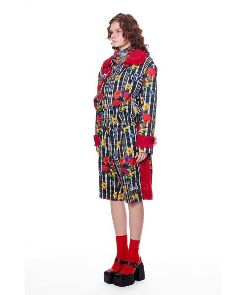 GREEDILOUS(グリディアス)の「YH Baby Joy Check Jumper(その他アウター・レディース・その他・X-SMALL/SMALL/MEDIUM/LARGE)」の3枚目の写真