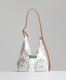 belted bag B2 - paisley ivory