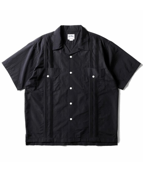 HOUSTON(ヒューストン)の「HOUSTON ヒューストン CUBA SHIRT キューバシャツ 半袖 オープンカラー 開襟シャツ(シャツ/ブラウス・メンズ・ブラック/ブルー/オフホワイト/ブラウン・XL/L/M)」の7枚目の写真