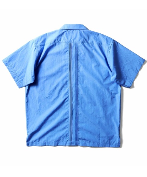 HOUSTON(ヒューストン)の「HOUSTON ヒューストン CUBA SHIRT キューバシャツ 半袖 オープンカラー 開襟シャツ(シャツ/ブラウス・メンズ・ブラック/ブルー/オフホワイト/ブラウン・XL/L/M)」の10枚目の写真
