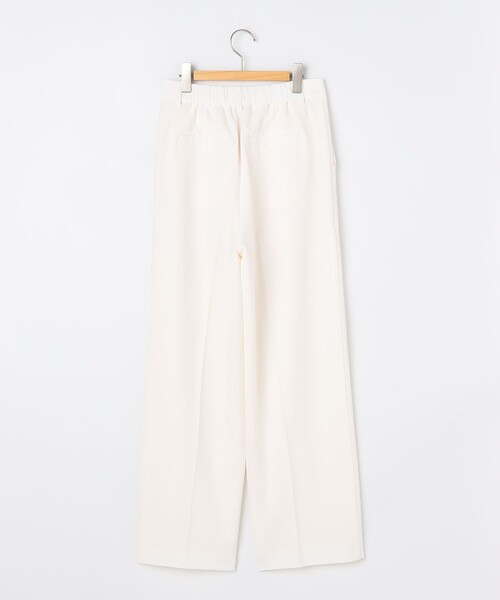 NOLLEY’S Sophi(ノーリーズソフィ)の「《セットアップ対応》ウォッシャブルドライツイルワイドパンツ(その他パンツ・レディース・ダークブラウン/ホワイト/ベージュ・36/34/38)」の10枚目の写真