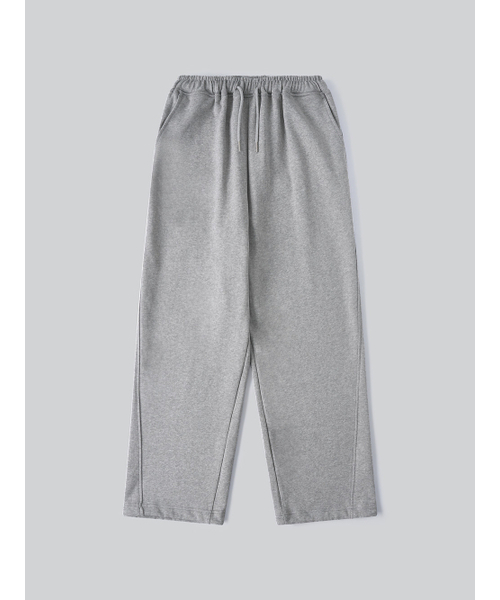 ANNEHEARTS(アンハーツ)の「Diagonal Wide Sweatpants_MELANGE(スウェットパンツ・レディース・その他・SMALL/MEDIUM)」の2枚目の写真