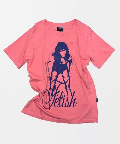 SCULPTOR(スカルプター)の「Distressed Muse Tee(Tシャツ/カットソー・レディース・ホワイト/グリーン/レッド・SMALL/MEDIUM/LARGE)」の4枚目の写真