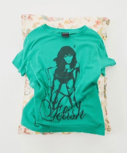 SCULPTOR(スカルプター)の「Distressed Muse Tee(Tシャツ/カットソー・レディース・ホワイト/グリーン/レッド・SMALL/MEDIUM/LARGE)」の7枚目の写真