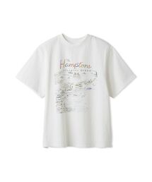 Mila Owen | 【UVカット】【接触冷感】MapPatternグラフィックTシャツ(Tシャツ/カットソー)