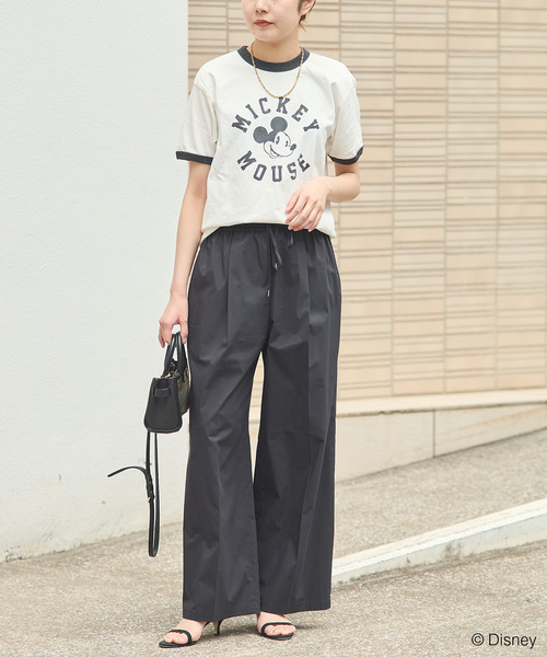 journal standard L'essage(ジャーナルスタンダードレサージュ)の「【MICKEY】ピグメントTシャツ(Tシャツ/カットソー・レディース・ホワイト/ベージュ・FREE)」の3枚目の写真