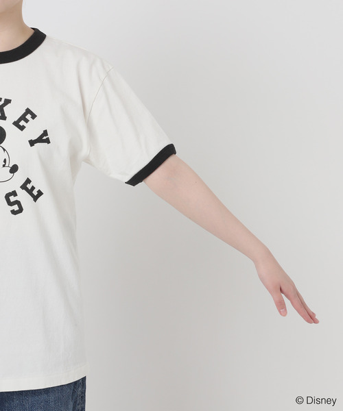 journal standard L'essage(ジャーナルスタンダードレサージュ)の「【MICKEY】ピグメントTシャツ(Tシャツ/カットソー・レディース・ホワイト/ベージュ・FREE)」の18枚目の写真