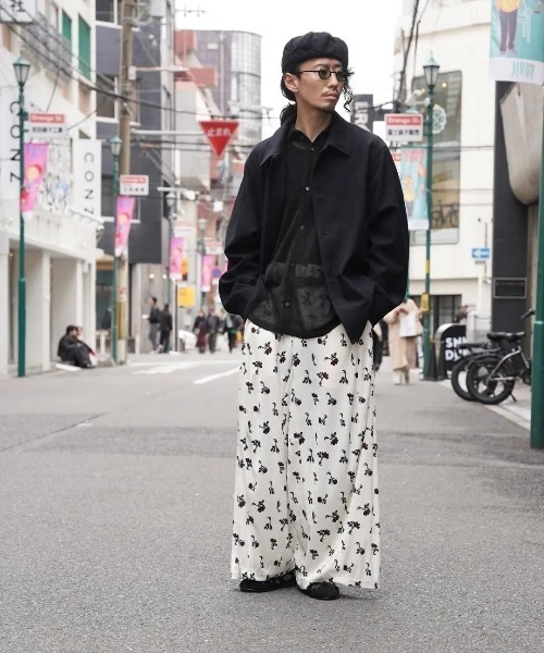 SHINYAKOZUKA(シンヤコヅカ)の「【SHINYAKOZUKA】 HOUSE PAINTER(シャツ/ブラウス・メンズ・ブラック・MEDIUM)」の7枚目の写真