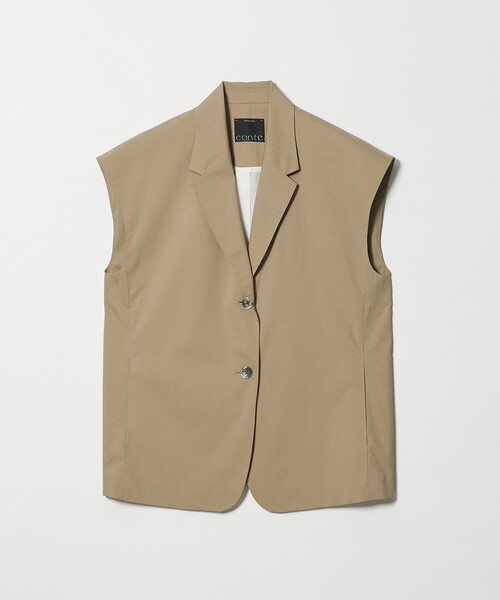 セール】UNITED ARROWS｜ユナイテッドアローズのベスト（ベージュ系