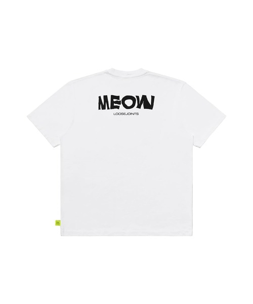 LOOSE JOINTS（ルーズジョインツ）の「MEOW（Tシャツ/カットソー・レディース・ブラック/ホワイト・SMALL）」の3枚目の写真