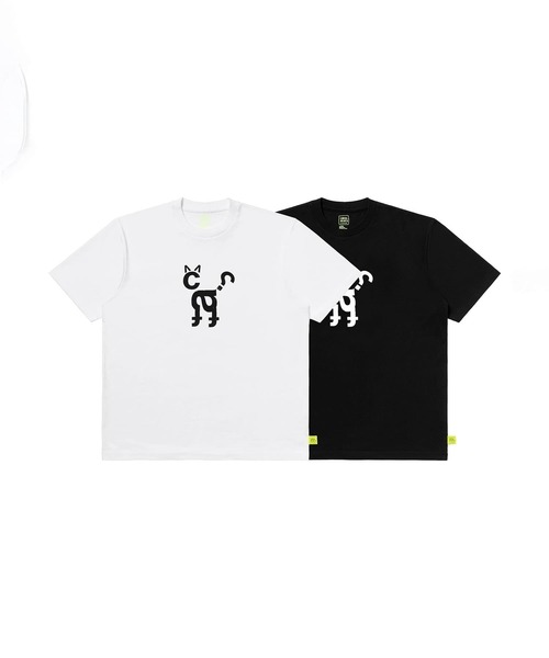 LOOSE JOINTS（ルーズジョインツ）の「MEOW（Tシャツ/カットソー・レディース・ブラック/ホワイト・SMALL）」の11枚目の写真